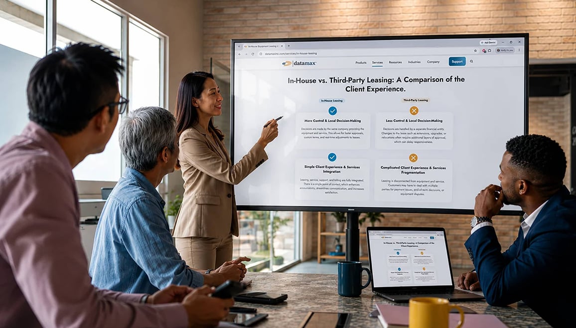 Datamax In-house Leasing Experience