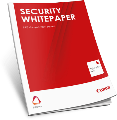 Canon PRISMAsync Print Server Security Whitepaper