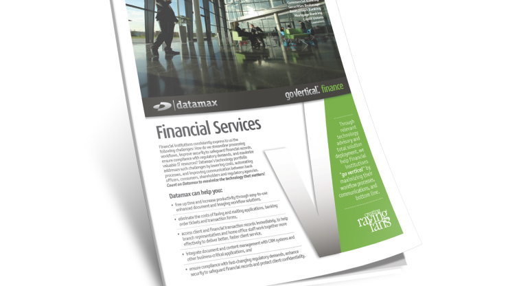 Industry Snapshot: Financial Services