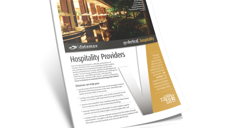 Industry Snapshot: Hospitality Providers