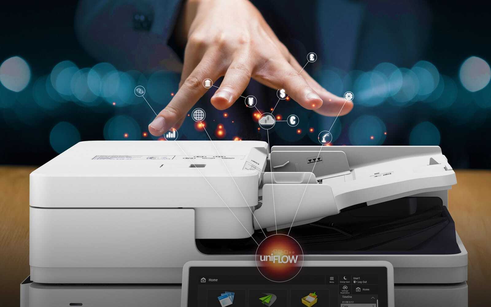 Control Print Environments of Any Size Securely with uniFLOW Online