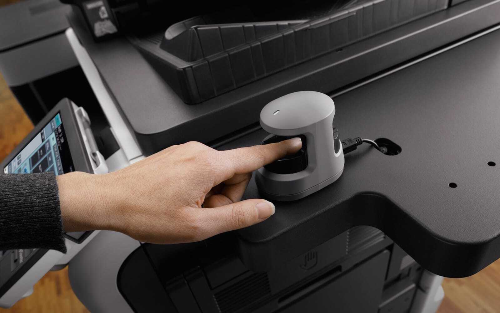 Copier Security in a Healthcare Environment: Biometrics and HID Cards