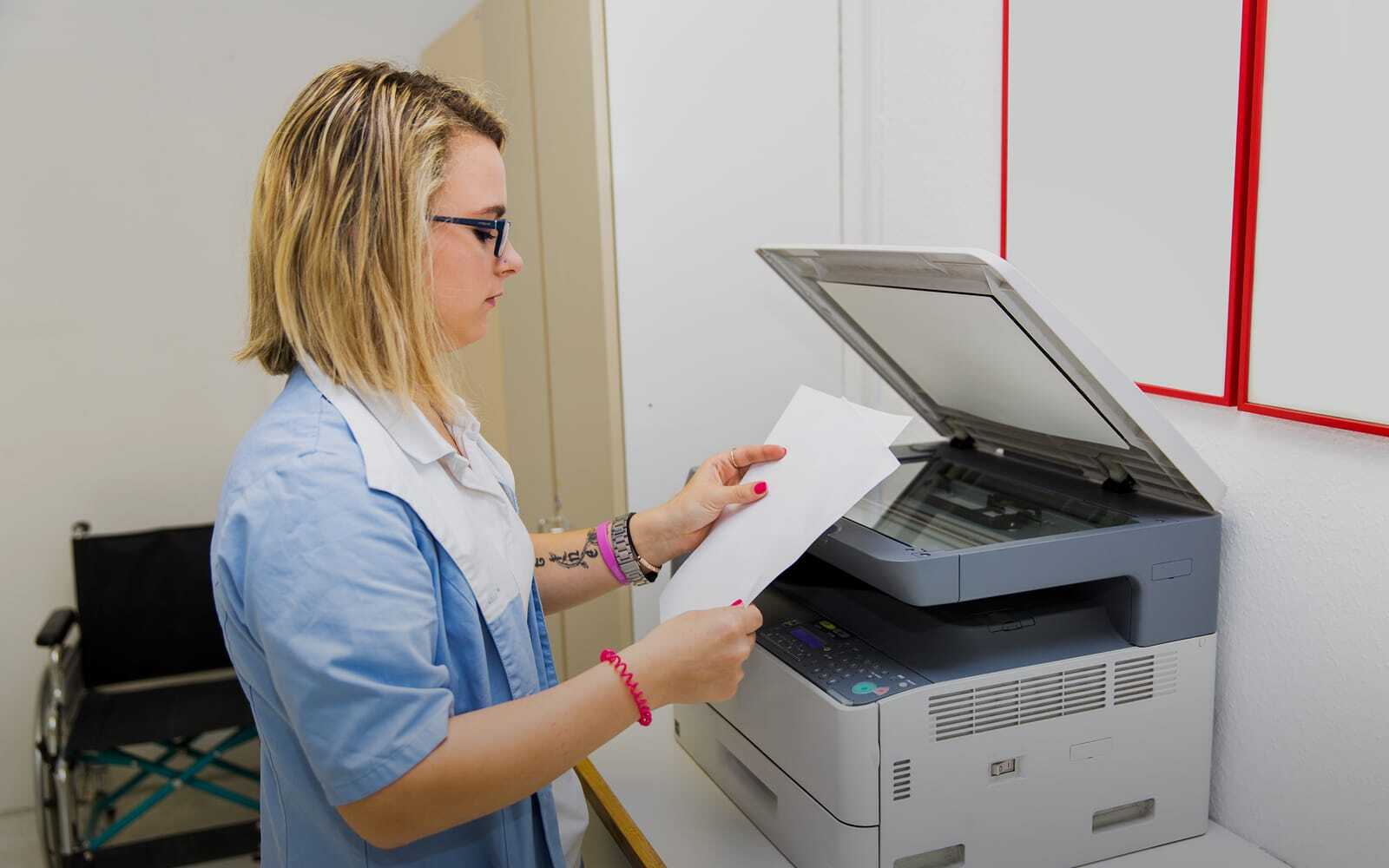 Copiers and Document Scanning in Your Doctor's Office