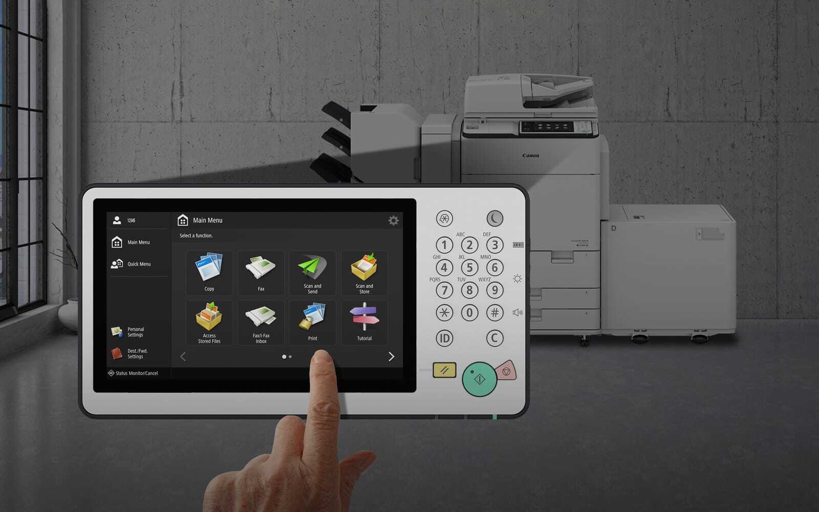 Flick, Pinch, Drag & Drop&nbsp;– 3 New Canon Copier Interface Home Runs