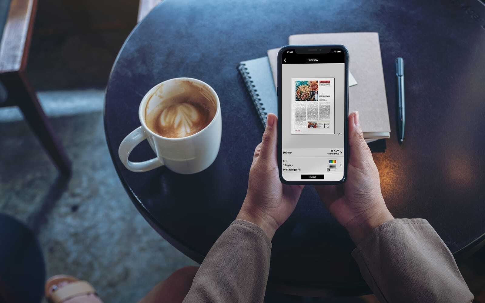 How Do I Connect My Canon Copier to My Smartphone or Tablet?
