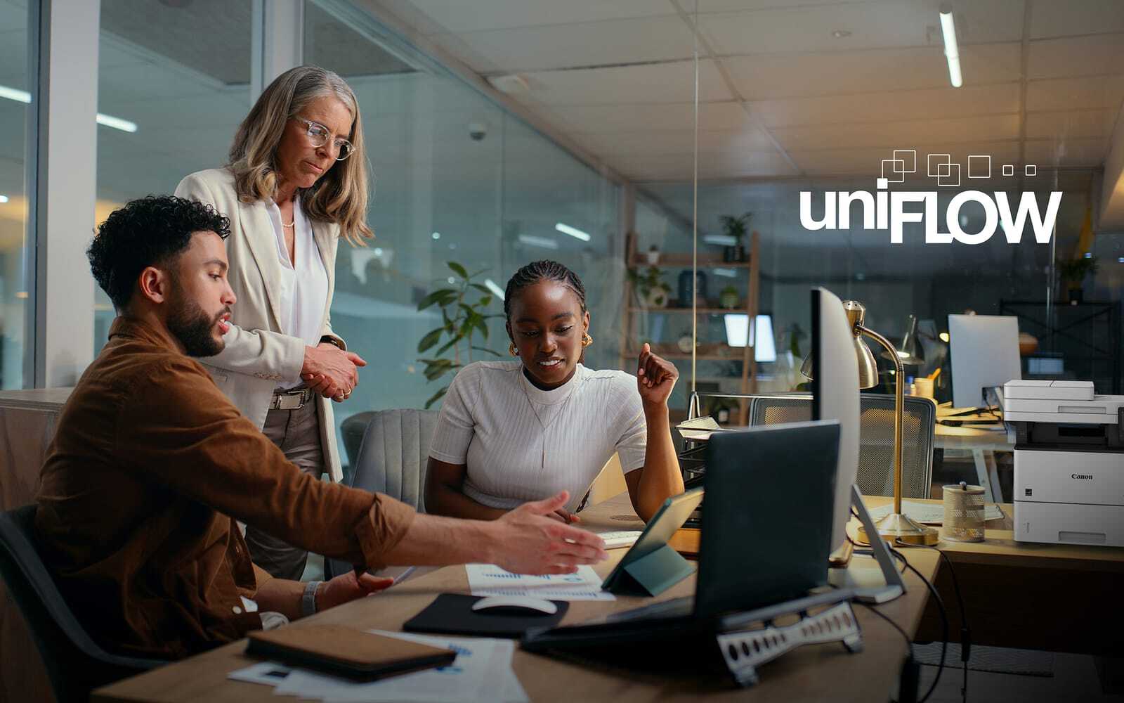 What is uniFLOW?&nbsp; The Smart Print Management Solution for SMBs