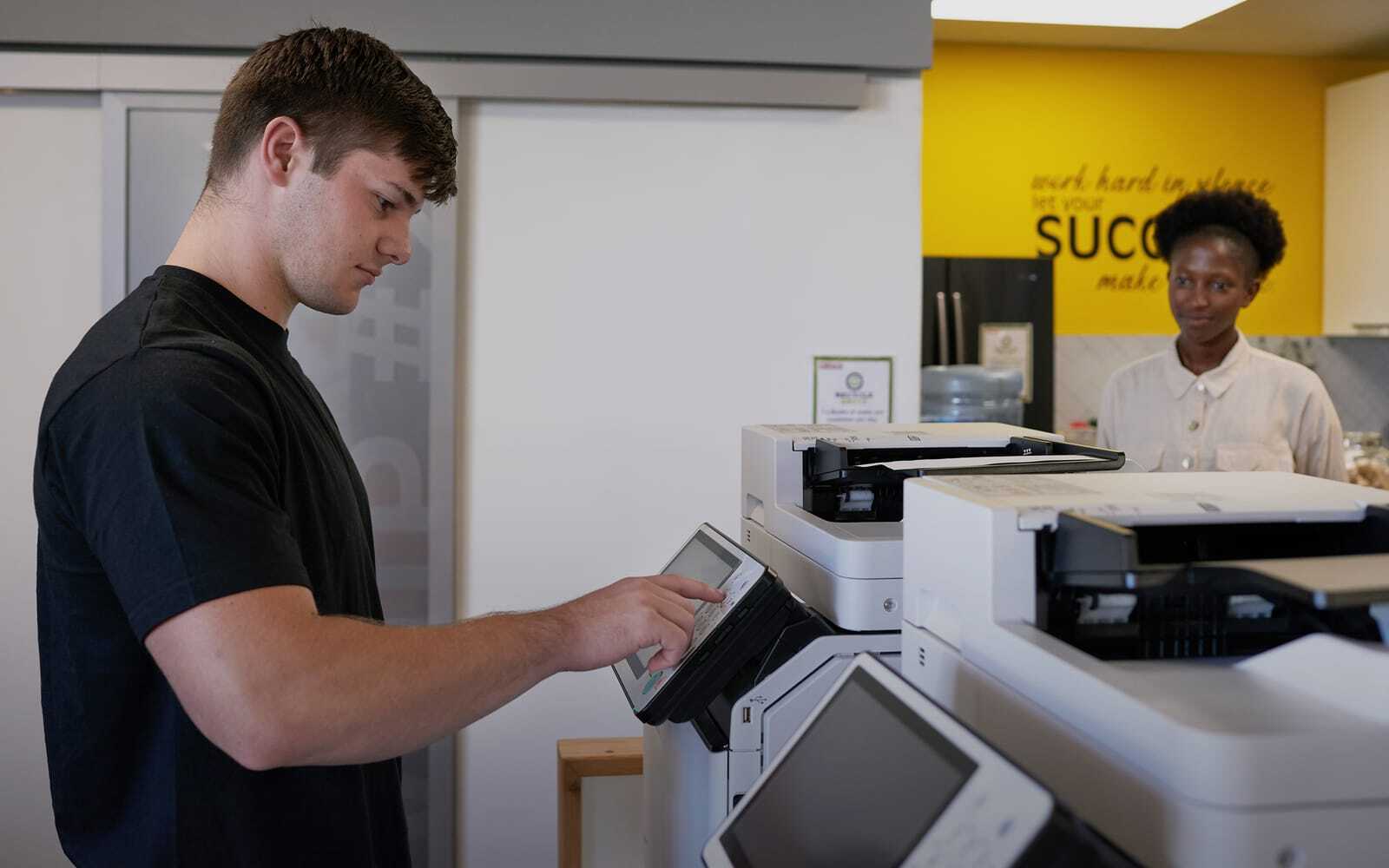 Zero Trust on Campus: 4 Areas Canon & uniFLOW Bolster Print Security