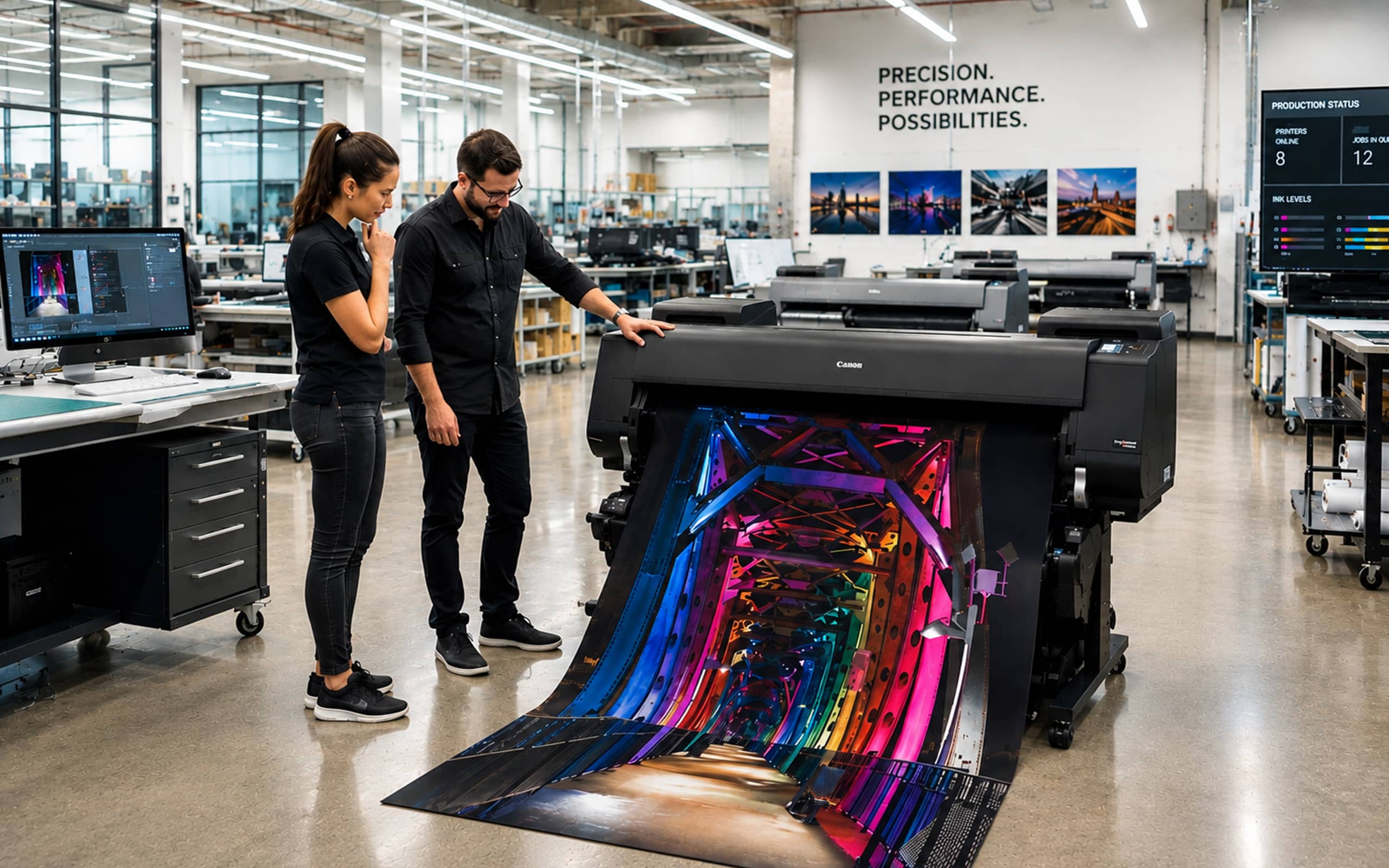 Large Format Printing with Datamax